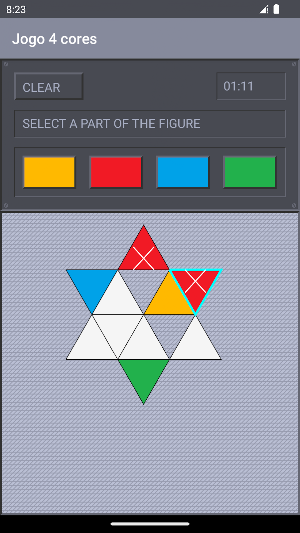 Jogo 4 cores Screenshot 0