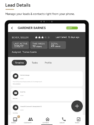 WeTrust Realty CRM Screenshot 1