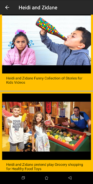 Heidi and Zidane Video show Screenshot 0