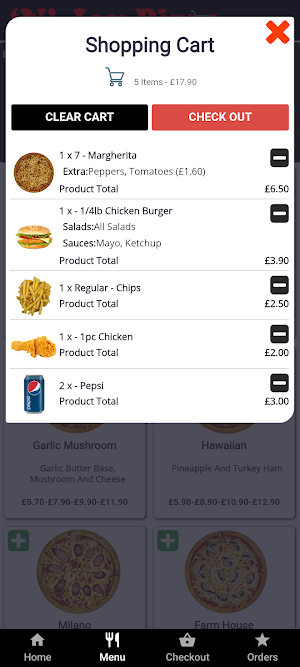N Joy Pizza Abertillery Screenshot 3