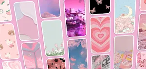 Pink Aesthetic Wallpaper Screenshot 0