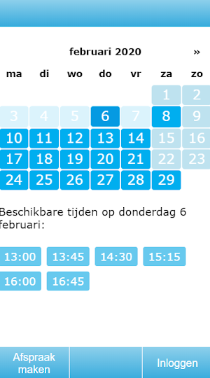 Fontys Paramedische Hogeschool Screenshot 0