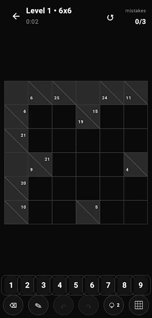 Kakuro: Number Logic Puzzle Screenshot 0