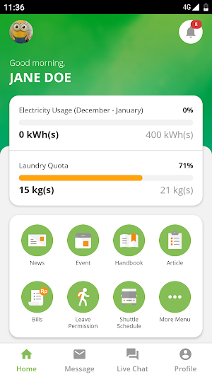 BINUS Square Mobile Screenshot 1