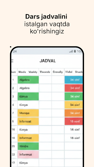 MENING MAKTABIM — Kundalik Screenshot 3