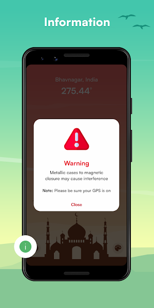 Qibla Compass: Exact Direction Screenshot 3