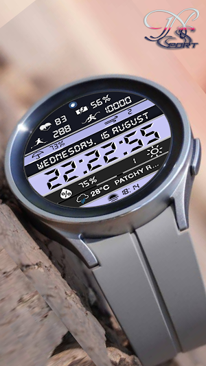 [N-SPORT647]ClearDigital Watch Screenshot 1