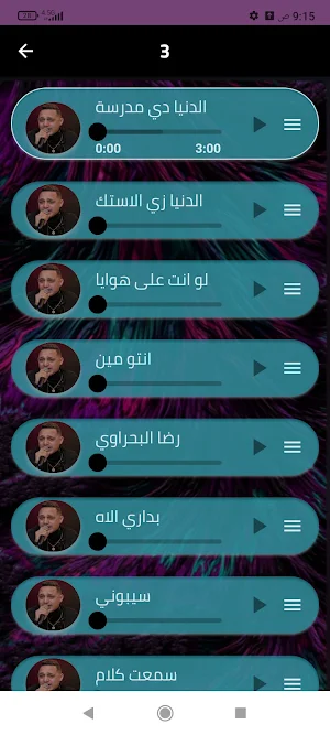 أجمل أغاني رضاالبحراوي بدون نت Screenshot 3