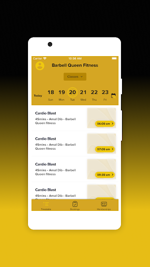 Barbell Queen Fitness Screenshot 2