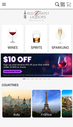 Red Carpet Liquors Screenshot 2