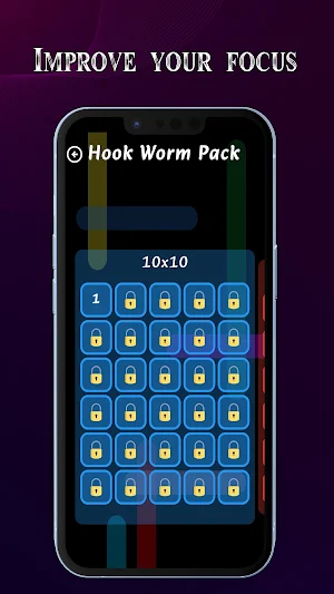 Neon Dots Puzzle Game Screenshot 2