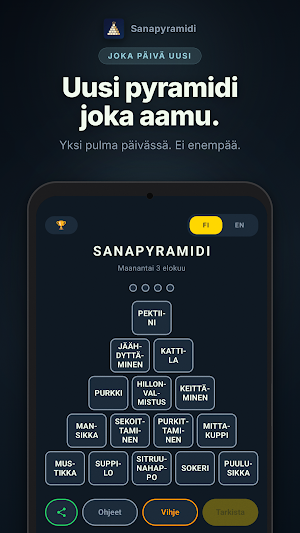 Sanapyramidi Screenshot 0