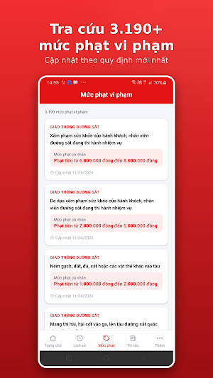 Tra Cứu Phạt Nguội Xe 2026 Screenshot 3