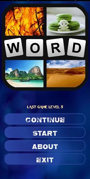Four pick one word Screenshot 3