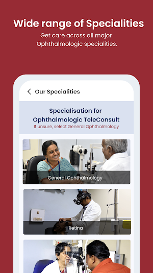 Aravind Coimbatore TeleConsult Screenshot 1