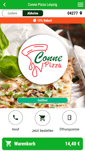 Conne Pizza Leipzig Screenshot 0