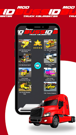 Mod Bussid Truck Kalimantan Screenshot 1
