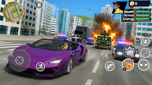Rope Hero: Open City Screenshot 3