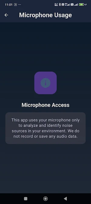 Noise Source Identifier Screenshot 3
