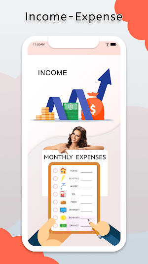 Expense Manager, Money Manager Screenshot 1