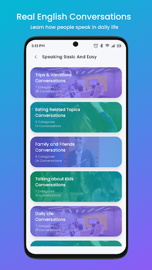 Fluently –English Conversation Screenshot 1