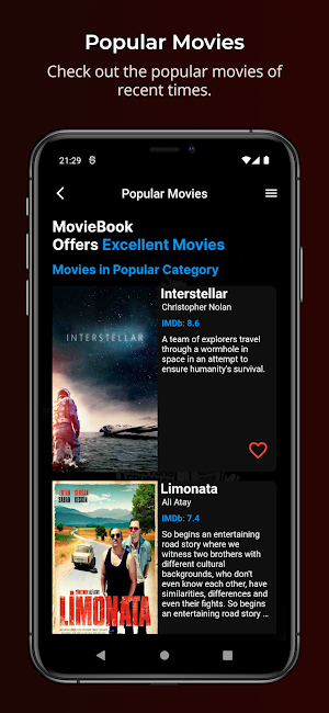 MovieBook - Find a Good Movie Screenshot 2
