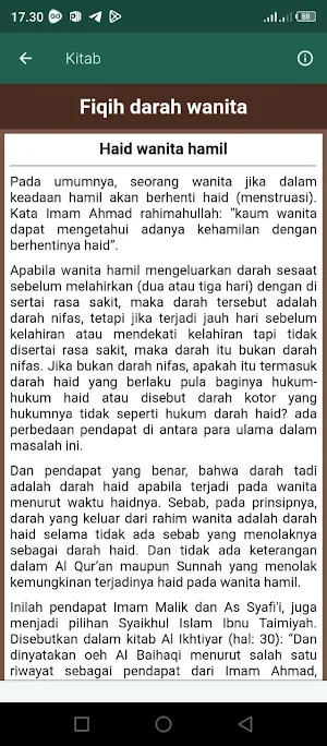 FIKIH WANITA OFFLINE Screenshot 3