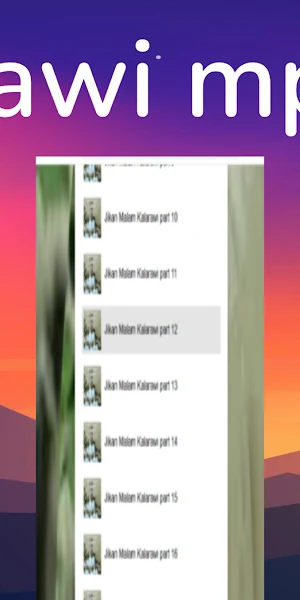 Jikan Malam Kalarawi mp3 Screenshot 3