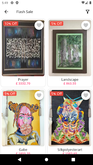 Arts Market Gallery Screenshot 1