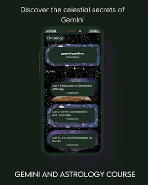 Gemini and Astrology Course Screenshot 1