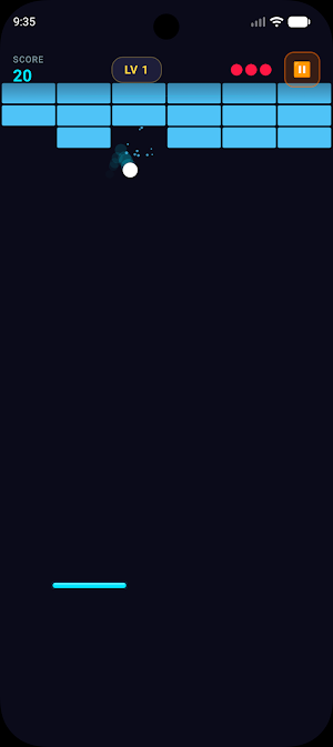 Brick Breaker: Tilt Bounce Screenshot 0