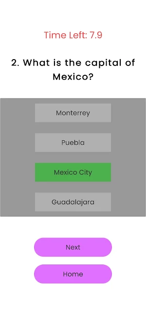 Capital Quest - Quiz App Screenshot 0