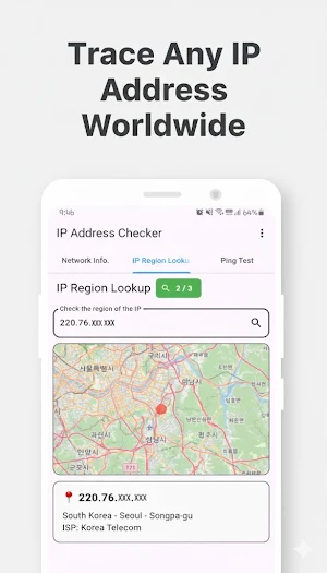 IP Address Checker & Ping Test Screenshot 3