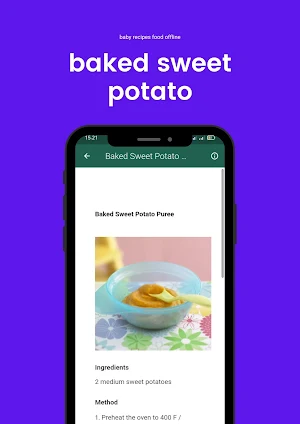 baby recipes food offline Screenshot 3