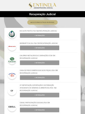 Sentinela Adm Judicial Screenshot 3