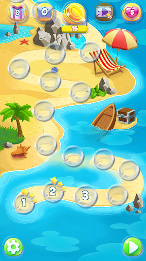 Sea Mania Island: Free Match3 Summer Vacation Game Screenshot 2