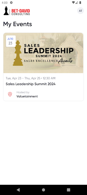 BDC Events 2024 Screenshot 2
