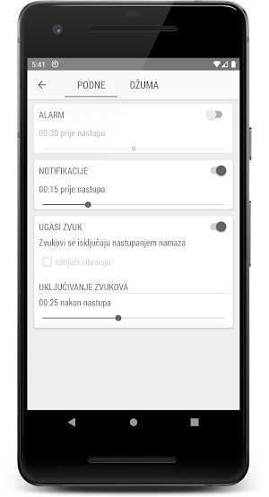 Vaktija.ba Screenshot 2