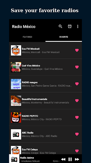 Online Radio Mexico: FM & AM Screenshot 1