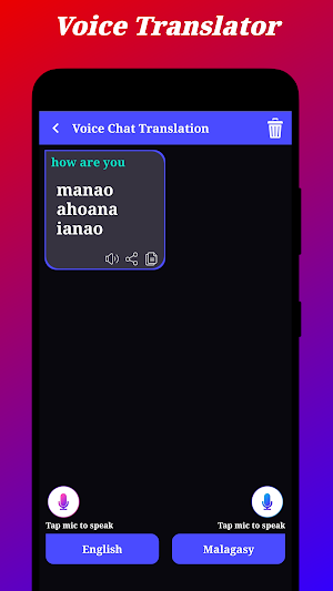 Malagasy Translator Screenshot 2