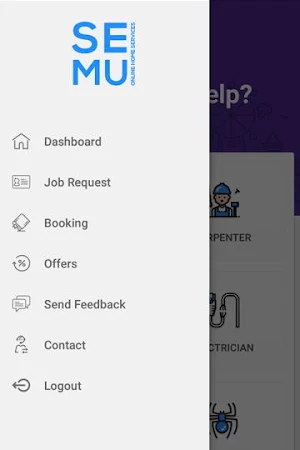 Semu Online Home Services Screenshot 2
