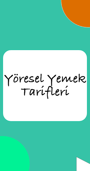Yöresel Yemek Tarifleri Screenshot 0