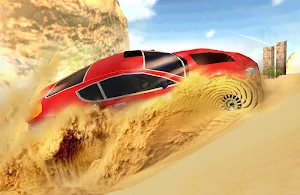 rally Desert racing Screenshot 1