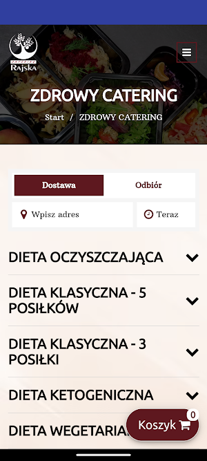 Catering Rajska Screenshot 0