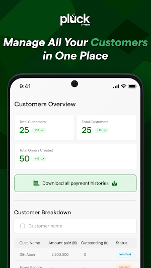 Pluck Sales Agent Screenshot 2