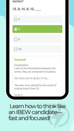 IBEW Aptitude Practice Test Screenshot 3
