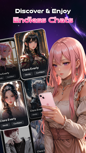 Venora: AI Character Chat Screenshot 1