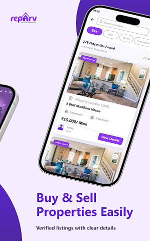 Reparv-Sell , Rent & Buy Home Screenshot 2