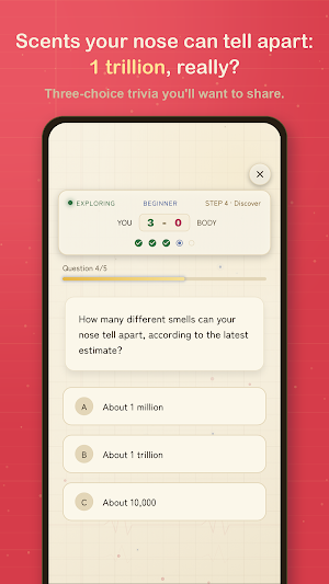 Body Trivia Quiz - Offline! Screenshot 2