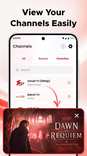 IPTV Smart Online TV Player Screenshot 2